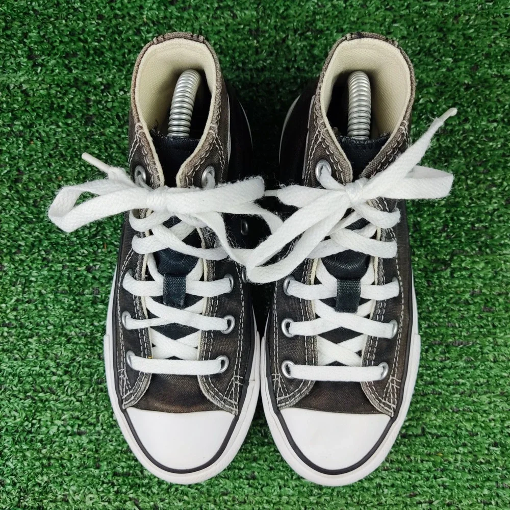 Converse Sneakers Youth 13 Black Chuck Taylor All Star High Top Faded Canvas